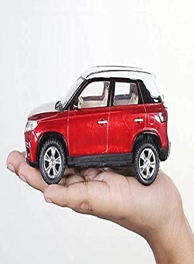 CENTY Toys Bretza Red&White Colour - Lot Of Detailing - Pull Back Action- A Made In India Product, 3-12 years - Image 3